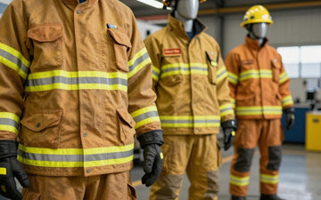 Flame-resistant garments for safety