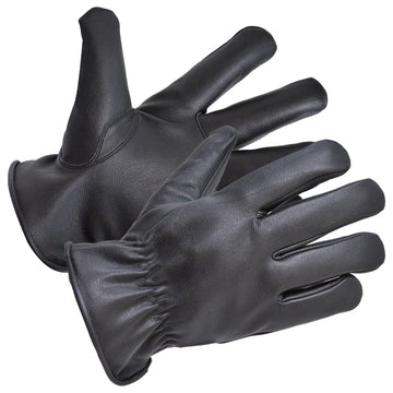 Premium Goat Leather Winter Work Gloves for Men - Enhanced Warmth with 3M Insulated Gloves for Men Double Stitched for Durability, Elastic Cuff for Easy Wear, Keystone Thumb for Optimal Flexibility