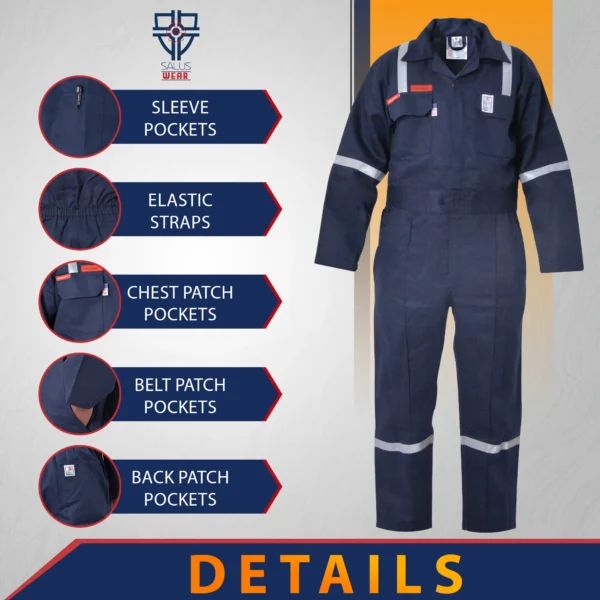 Fire Resistant Coverall for Men - Image 3